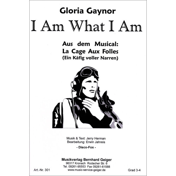 I am what I am - Gloria Gaynor (Blasmusik)