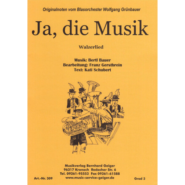 Ja die Musik - Waltz