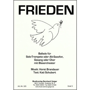 Frieden - Ballad - Singing Score