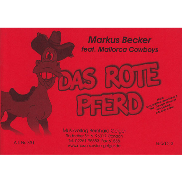 Das rote Pferd - Markus Becker