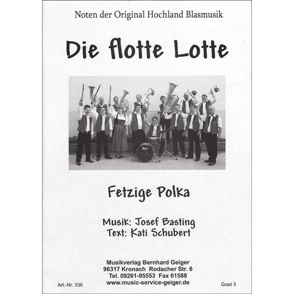 Die flotte Lotte - Fetzige Polka (Blasmusik)