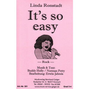 Its so easy - Linda Ronstadt