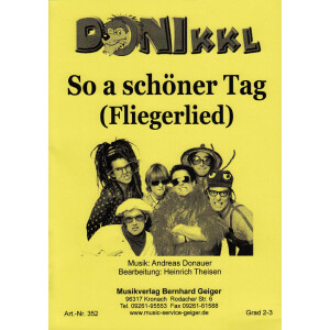 So a sch&ouml;ner Tag (Fliegerlied) - Donikkl (Combo)