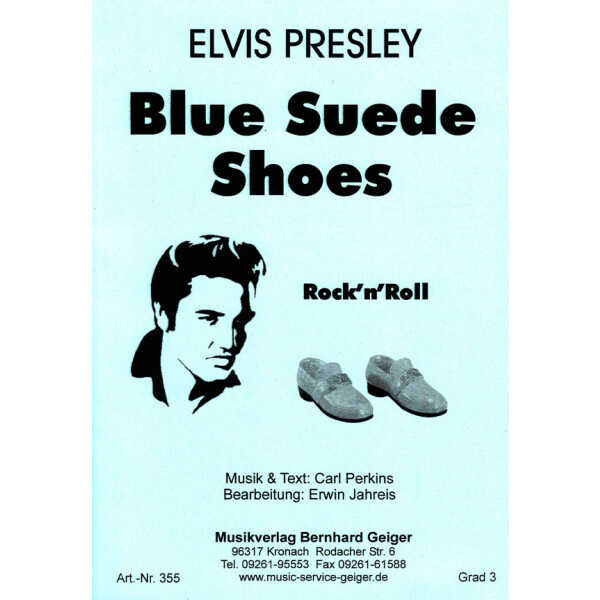 Blue Suede Shoes - Elvis Presley (Blasmusik)