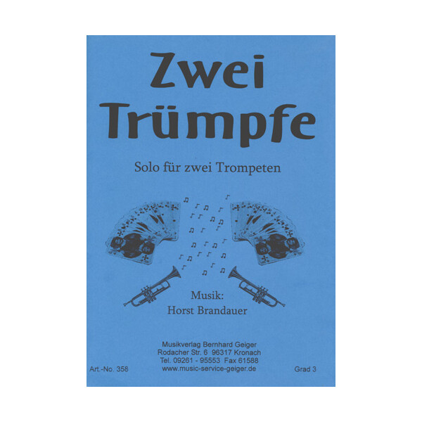 Zwei Trümpfe - solo for two trumpets