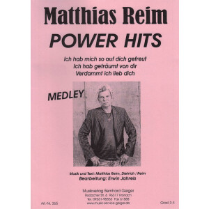 Matthias Reim Power Hits - Medley (Blasmusik)