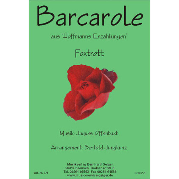 Barcarole - Foxtrott
