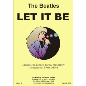 Let it be - The Beatles (Blasmusik)