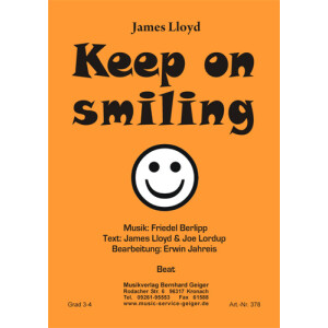 Keep on smiling - James Lloyd (Blasmusik)