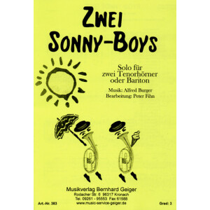 Zwei Sonny Boys - Tenorhorn-Solo (Blasmusik)
