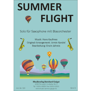 Summerflight - Solo for saxophones