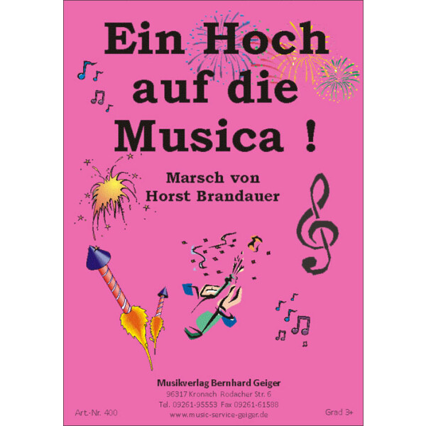 Ein Hoch auf die Musica - March