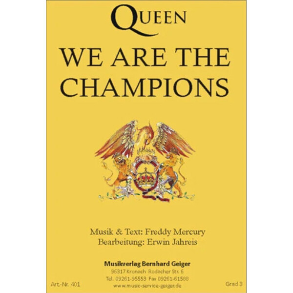 We are the Champions - Queen