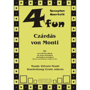 Czardas von Monti - Saxophon-Quartett