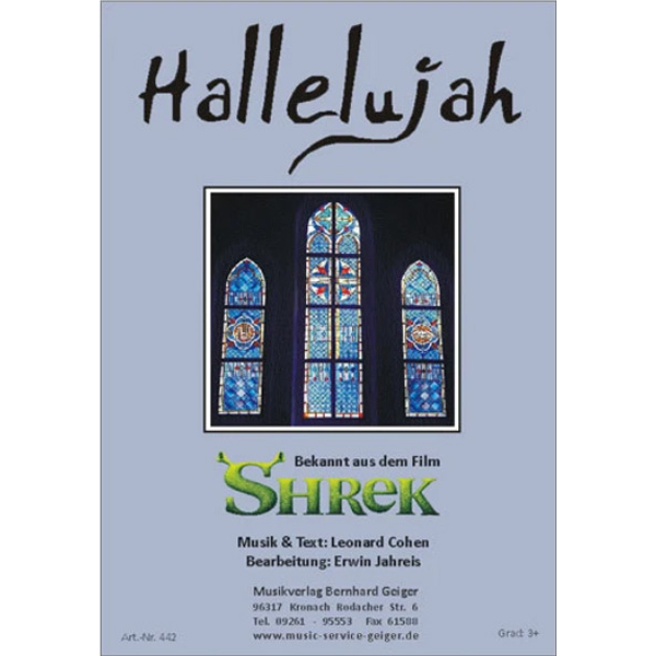 Hallelujah - Shrek / Leonard Cohen (Blasmusik)