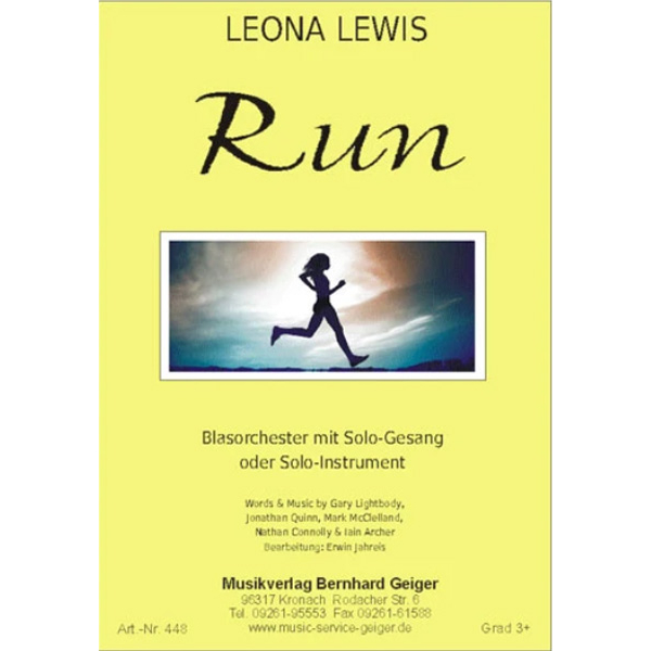 Run - Leona Lewis (Concert Band)
