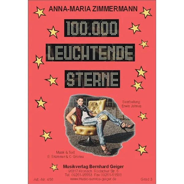 100.000 leuchtende Sterne - A.-M. Zimmermann (Blasmusik)