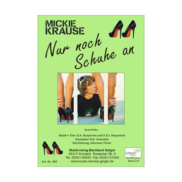Nur noch Schuhe an - Mickie Krause