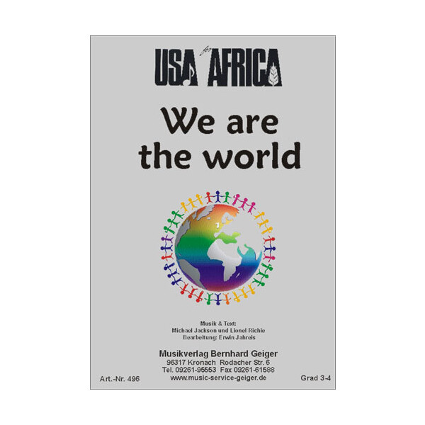 We are the world - USA for Africa