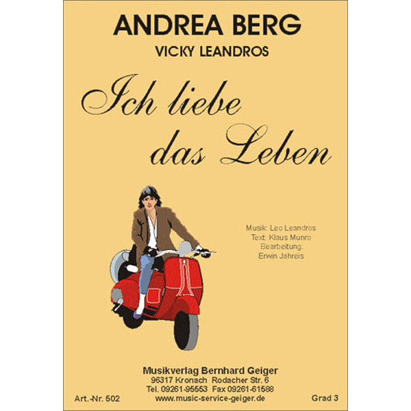 Ich liebe das Leben - Andrea Berg (Concert Band)