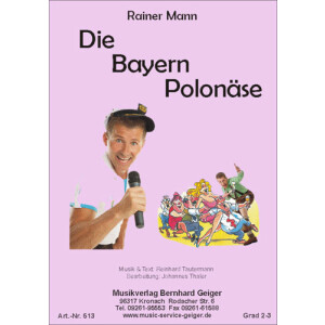Die Bayernpolonäse - Rainer Mann (Blasmusik)