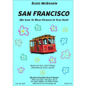 San Francisco - Scott McKenzie (Blasmusik)