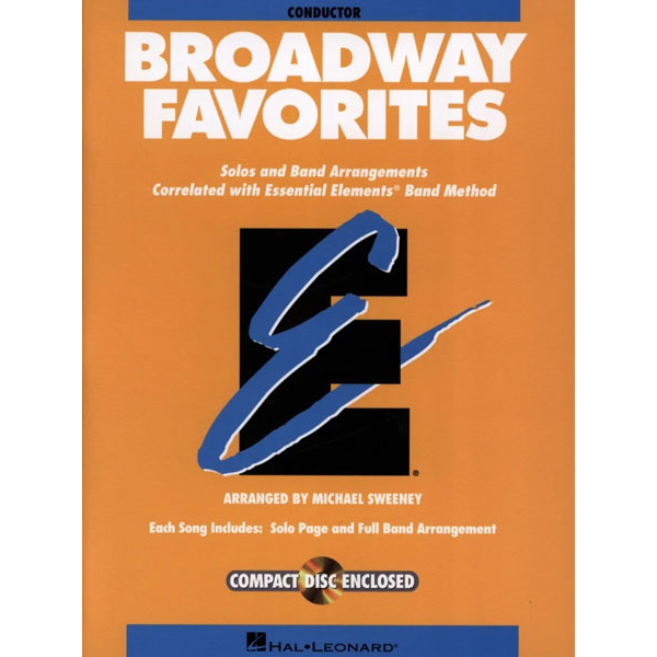 Broadway Favorites - Partitur mit CD