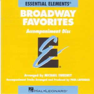 Broadway Favorites - Mitspiel-CD