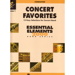 Concert Favorites 1 - Partitur