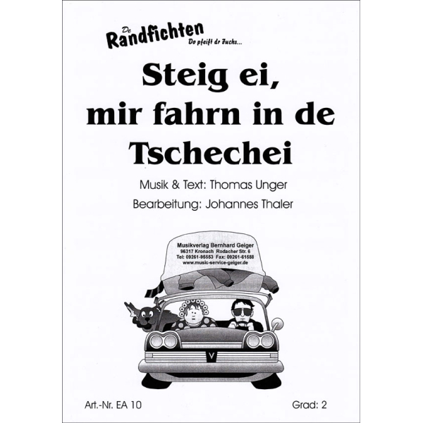 De Randfichten Steig Ei Mir Fahrn In De Tschechei