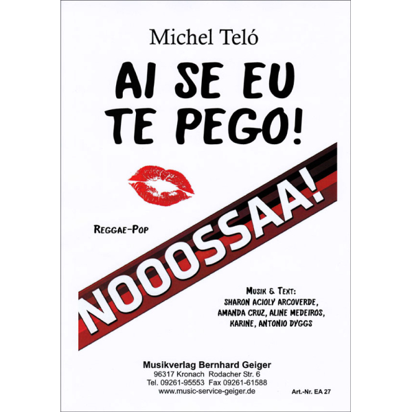 Ai Se Eu Te Pego Cover