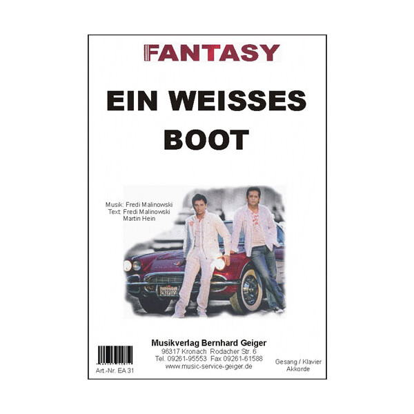 Ein weißes Boot - Fantasy (Einzelausgabe)