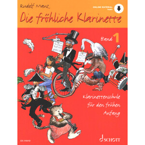 Die fröhliche Klarinette 1 (with Download Code)