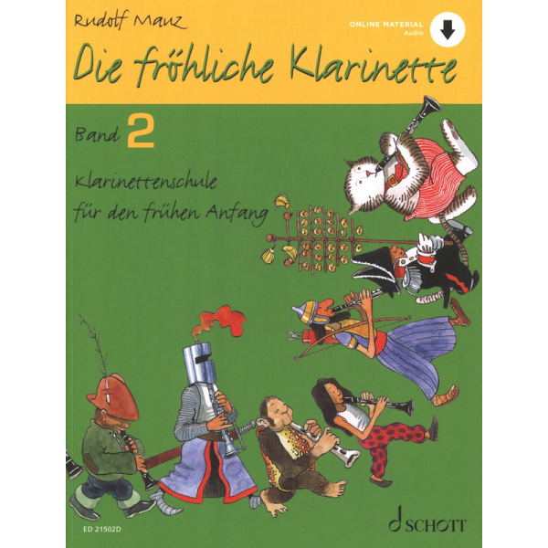 Die fröhliche Klarinette 2 mit CD