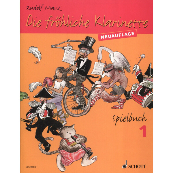 Die fröhliche Klarinette 1 - Spielbuch