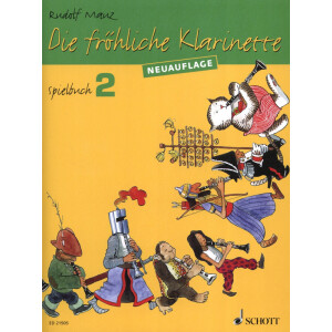Die fröhliche Klarinette 2 - Playing book