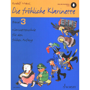 Die fröhliche Klarinette 3 (with Download Code)
