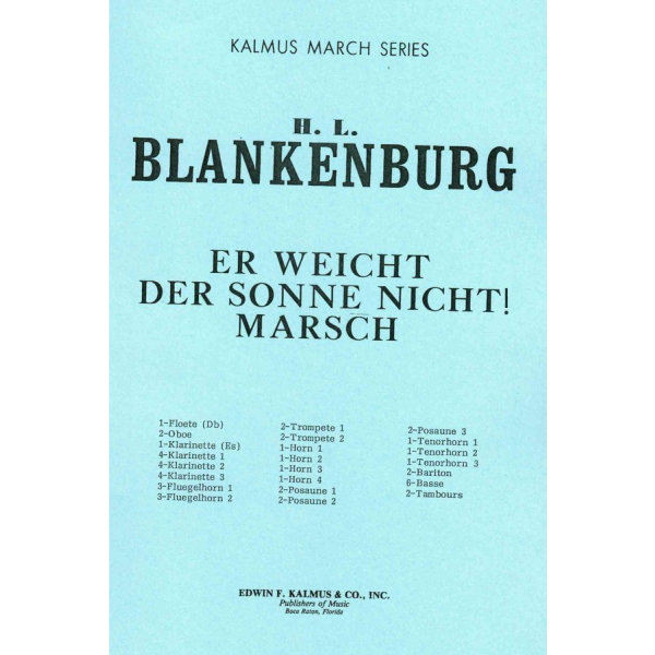 Er weicht der Sonne nicht