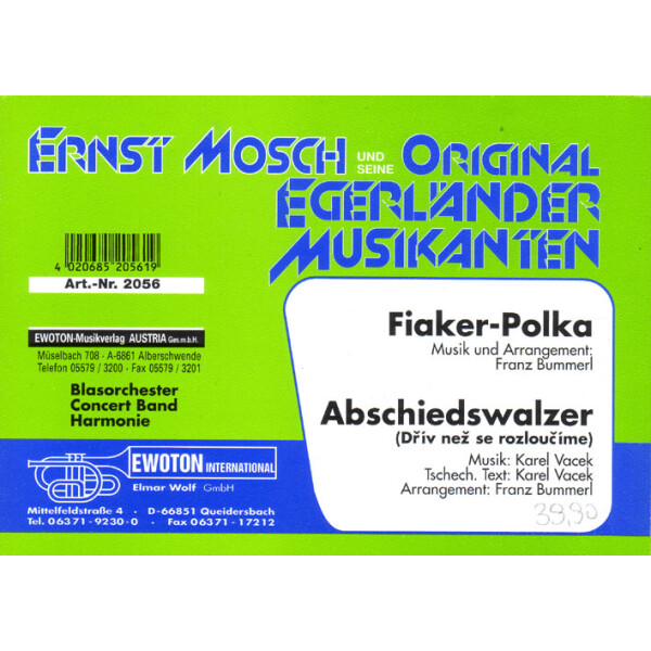 Fiaker-Polka / Abschiedswalzer