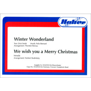 We wish you a Merry Christmas + Winter Wonderland