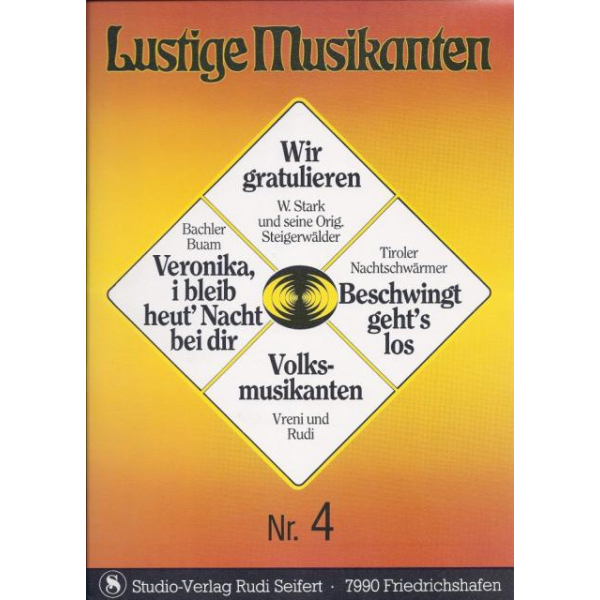 Lustige Musikanten 04 mit Stimmensatz