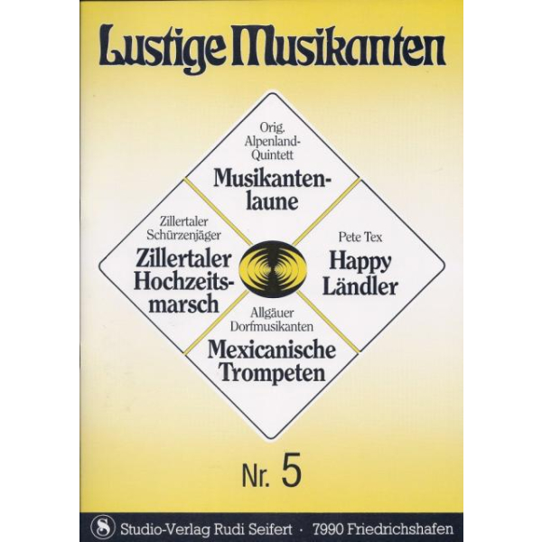 Lustige Musikanten 05 mit Stimmensatz
