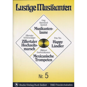 Lustige Musikanten 05 with part set