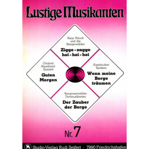 Lustige Musikanten 07 with part set