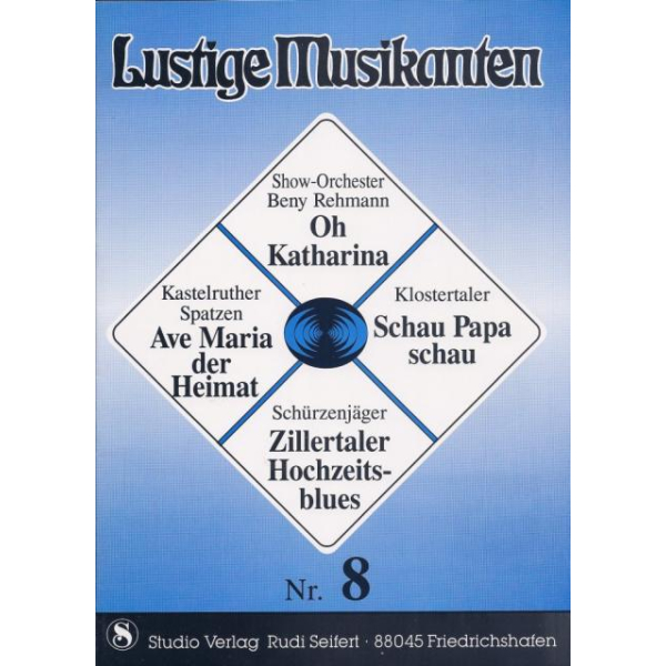 Lustige Musikanten 08 mit Stimmensatz