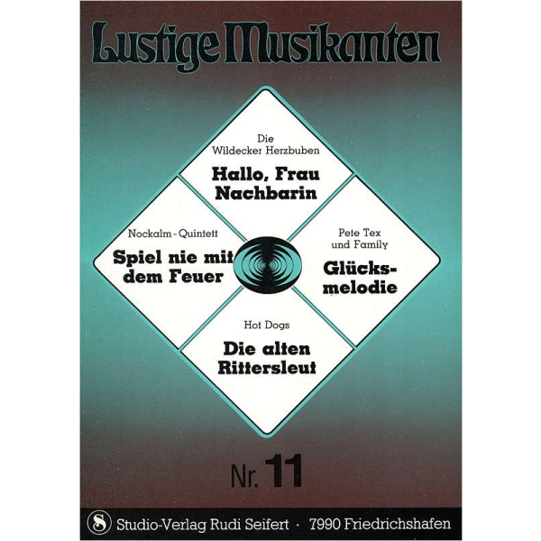 Lustige Musikanten 11 mit Stimmensatz