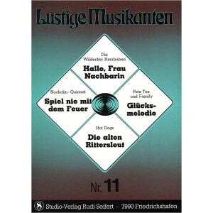 Lustige Musikanten 11 with part set