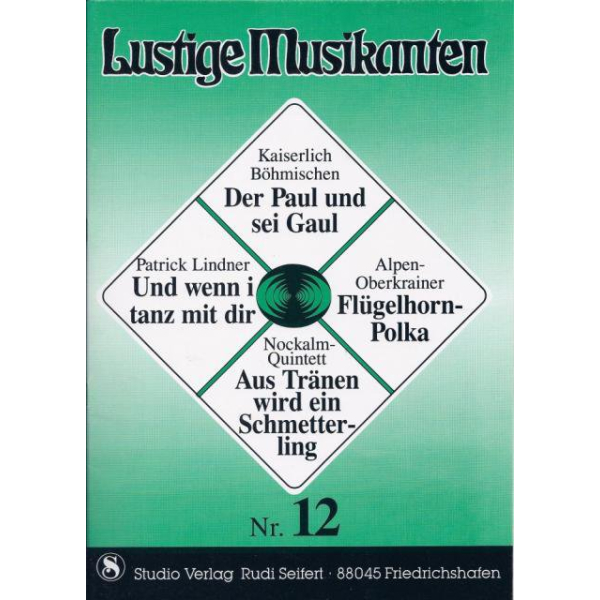 Lustige Musikanten 12 mit Stimmensatz