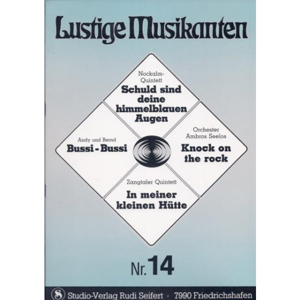 Lustige Musikanten 14 mit Stimmensatz