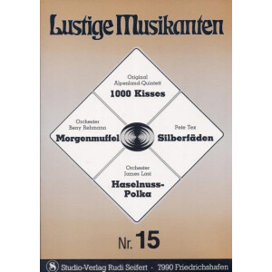 Lustige Musikanten 15 with part set